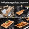 Campingman Räucherbretter aus Hickoryholz 4er Pack – Aroma Produktbild-Vorschau 7