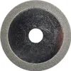A close-up, top-down view of a diamond-coated saw blade with a central hole. Náhled obrázku produktu