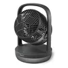 A black Philips table fan on a white background. Podgląd zdjęcia produktu