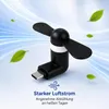 USB-C Handy Ventilator Schwarz – Mini Ventilator für Produktbild-Vorschau 4
