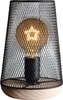 Tischlampe - Braun - Schwarz - Metall - Holz - 15 x 23 cm Produktbild-Vorschau 7