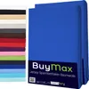 Buymax Spannbettlaken 180x200cm Doppelpack 100% Baumwolle Produktbild-Vorschau 1