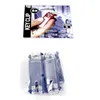 A product package for key clips and a group of key clips in a plastic bag. Náhľad obrázku produktu