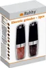 The image shows the packaging of an electric salt and pepper grinder set. Podgląd zdjęcia produktu