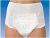 A close-up view of adult incontinence underwear against a blue background. Produktbild-Vorschau