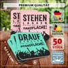 50 Bierdeckel mit Spruch, Tanzfläche Standfläche, Party Produktbild-Vorschau 2