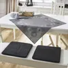 Tafelkleed "Kringel", grijs, 85x85 cm, modern en elegant, Productafbeelding-voorbeeld 5
