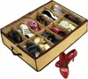 Schuh-Organizer für 12 Paar Schuhe, 70x50x18cm, Beige, Produktbild-Vorschau 11