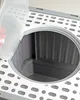 Składana duża kuweta dla kota z łopatką zamykana szara Podgląd zdjęcia produktu 5