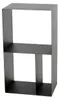 Rack à bûches CASO en acier noir avec rangement 45x30x80 cm Voir les images du produit 19