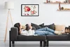 Bild 60x40 MDF-Rahmen, Wandkunst Rosen Produktbild-Vorschau 2