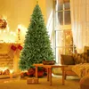 COSTWAY 270cm Albero di Natale artificiale 2132 aghi in Anteprima dell’immagine prodotto 1