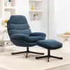 HOMCOM Relaxsessel mit Hocker Sessel Loungesessel mit Produktbild-Vorschau 2