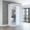 Schwebetürenschrank GAP 120 cm 2-türig Schrank mit Spiegel. Produktbild-Vorschau 1