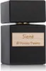 A black perfume bottle with a wooden label. Voir les images du produit
