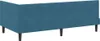 vidaXL Rohový rám postele s čelom modrý 90 cm x 200 cm Náhľad obrázku produktu 7