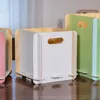 Zusammensteckbare Holzbox 25 + 32 cm weiß Aufbewahrungsbox für Bücherregale, passend für Kallax Produktbild-Vorschau