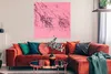 MuchoWow® Poster Blumen - Zweige - Sommer 100x100 cm - Produktbild-Vorschau 2