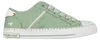 Mustang Damen Sneaker bestickt Baumwolle Schnürung Produktbild-Vorschau 9