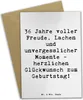 Mr. & Mrs. Panda Grußkarte Spruch 36. Geburtstag - Weiß - Produktbild-Vorschau 1