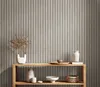 Vliestapete mit Holzpaneel-Muster – Grau, Creme Produktbild-Vorschau 12