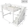 Postel patrová Flieks 140x200 cm s úložným prostorem v Náhled obrázku produktu 5