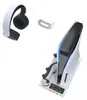 A white multi-functional cooling and charging stand for a PS5 Slim console, with a controller and headphones also visible. Anteprima dell’immagine prodotto