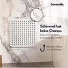 Sprchová rohož Homerella® protišmyková 53 x 53 cm – 100 % Náhľad obrázku produktu 3