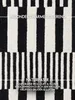 Elle Decoration Stryve Wollteppich Pulse Schwarz Weiß Produktbild-Vorschau 3