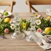 Eleganter Glas-Kerzenhalter für stilvolle Produktbild-Vorschau 3