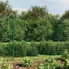 vidaXL Maschendrahtzaun mit Bodenflansch Grün 2,2x10 m Produktbild-Vorschau 1