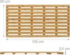 Mata łazienkowa Relaxdays z bambusa, 100 x 50 cm, Podgląd zdjęcia produktu 4