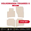 DURBAN Beige Velours-Fußmatten-Set für Volkswagen Touareg Produktbild-Vorschau 17