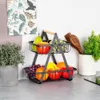 Panier en métal de style loft pour fruits et légumes Voir les images du produit 8