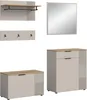 Garderoben-Set Slide | Kaschmir / Evoke Oak | 4-teilig Produktbild-Vorschau 1