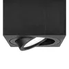 MasterLED LED stropné svietidlo GU10 štvorcové 35 W čierne Náhľad obrázku produktu 6