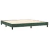 vidaXL Boxspringbett Dunkelgrün 200x200 cm Samt -  Betten & Produktbild-Vorschau 5