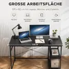 Lina® Computertisch, im Industrie Design, aus Holz, Produktbild-Vorschau 4
