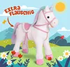 Pink Papaya Stehpferd zum draufsitzen | 60cm Spielpferd zum Produktbild-Vorschau 3