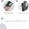 Instructions for installing a printer ink cartridge. Náhľad obrázku produktu