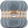 Alize 5 x 100 g de laine Angora Gold, unie, crochet, tricot Voir les images du produit 1