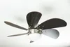Deckenventilator Turbo Swirl Chrom 76 cm mit Beleuchtung Produktbild-Vorschau 2