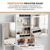 OYAJIA Schminktisch mit LED-Beleuchtung und Produktbild-Vorschau 8