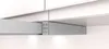 A close-up view of a modern, under-cabinet range hood with integrated controls and lighting. Voir les images du produit
