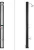 Two views of a solar shower stand, one front and one side. Náhled obrázku produktu