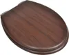 vidaXL Toilettensitz MDF Deckel mit Absenkautomatik Design Produktbild-Vorschau 2