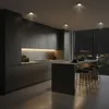 Reflektor sufitowy wpuszczany AKTYN 1 OV BLACK okrągły Podgląd zdjęcia produktu 3