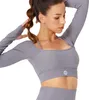 CLUB LEVEL Sportliches Langarm Oberteil Neckholder-Look für Produktbild-Vorschau 2