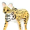 Figurine de serval Safari Ltd, jaune, à partir de 3 ans, Voir les images du produit 6
