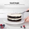 Winkelpalette Torte Set, 2 Stück Edelstahl Streichpaletten Produktbild-Vorschau 6